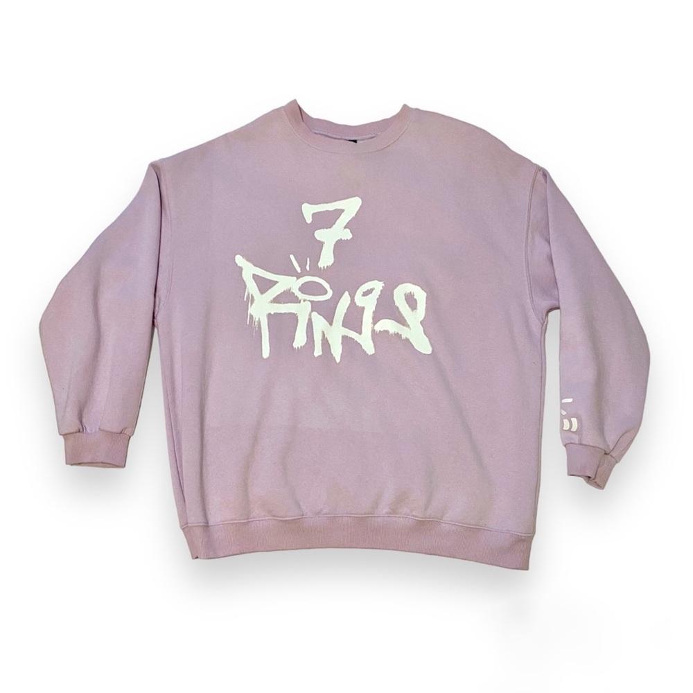 Ariana Grande x H&M 7 rings Crewneck Sweatshirt
